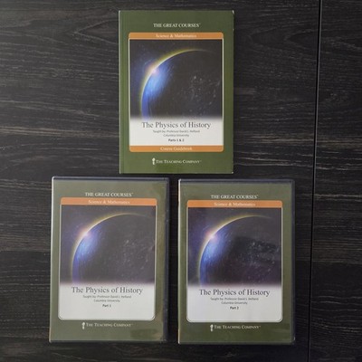 The Great Courses Science & Mathematics The Physics Of History 4 DVD Set & Book