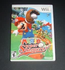Mario Super Sluggers (Nintendo Wii, 2008) Game Disc & Case