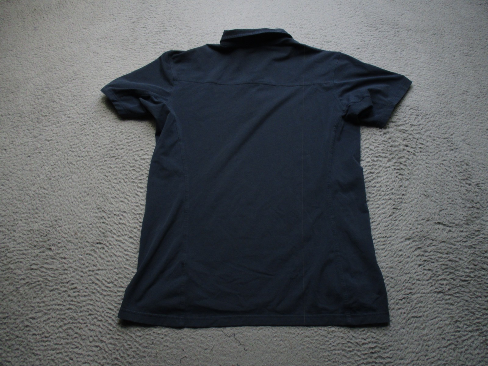 Arc'teryx Polo Shirt Mens L Blue Captive SS Performance Stretch Hiking thumbnail 8