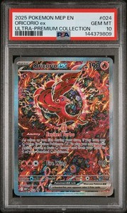 Oricorio Ex 024 Psa 10 | eBay