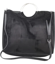 Banana Republic Detachable Strap Handbags & Purses Black Medium (23 in. - 25