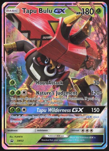 Tapu Bulu GX SM32 SM Promos Holofoil Promo Pokemon DM