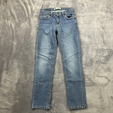Levis Performance 511 Slim Jeans Boys Size 14 Regular Blue Denim