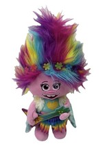 Dreamworks Trolls World Tour Dancing/Singing/Talking Queen Poppy Doll VIDEO