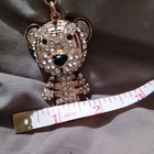 Tiger Rhinestone Keychain for Women/girls.KeyRing and lobster claw for keys/ bag — photo 8