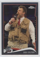 2014 Topps Chrome WWE Zeb Colter #53 0w6