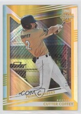 2022 Panini Elite Extra Edition Prime Numbers Gold 8/24 Cutter Coffey #41 u6m