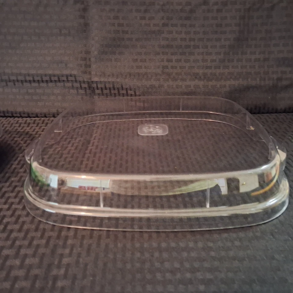 Bandeja grande cuadrada fresca y servida para chef mimado frutas/vegetales/patatas fritas para sumergir huevos diabólicos Foto 4 de 4