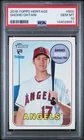 2018 TOPPS HERITAGE #600 SHOHEI OHTANI ROOKIE RC PSA 10