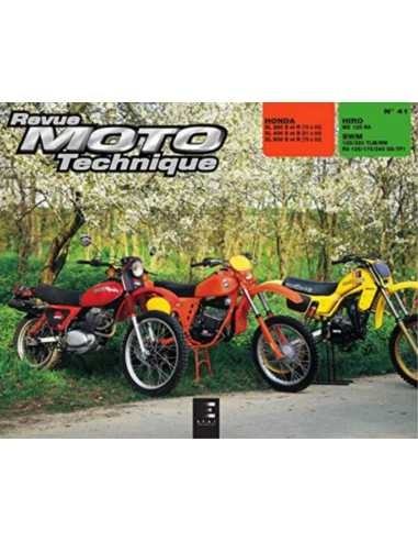 Revue Technique Moto HIRO MX 125 RA guide de réparation mécanique