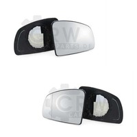 AußEnspiegel Ersatzglas Spiegelglas Set FüR Opel Meriva 05/03- AsphäRisch