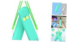 Silicone Remote Case Cover for Nex Playground Game System Remote, Anti Green