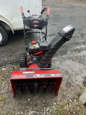 Craftsman Electric Start Gas Snow Blower 208cc 26 Inch 2-Stage