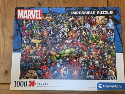 Clementoni Marvel, Impossible Puzzle 1000 Teile (39411) vollständig