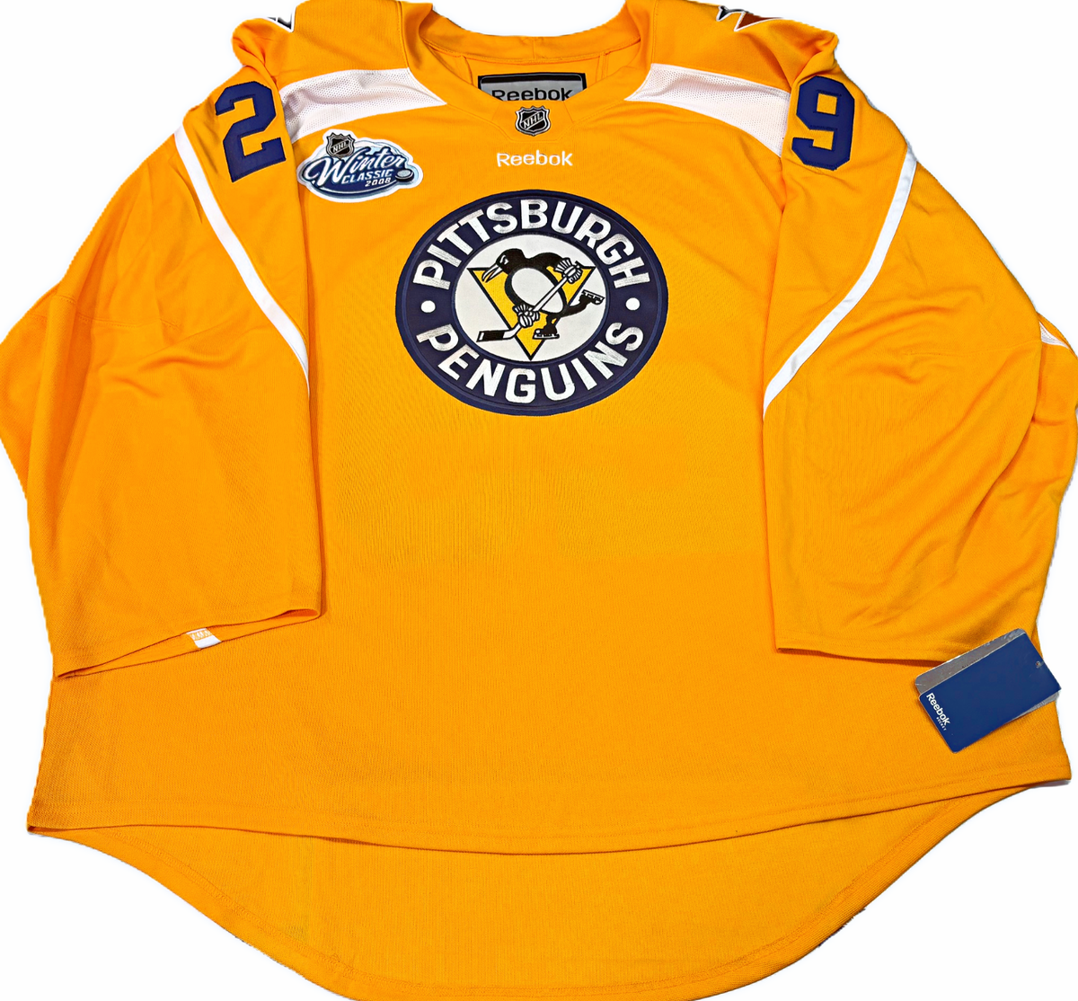 GOALIE CUT* MARC-ANDRE FLEURY PITTSBURGH PENGUINS 2008 WINTER