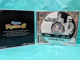 Virtua Fighter 2 Sega Saturn SS Japan import with manual very clean tested