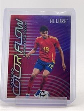 LAMINE YAMAL 2025 UPPER DECK ALLURE SE MACRO COLOR FLOW #CF4-10 Q3602