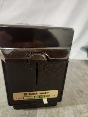 Vintage Toastmaster B705A Chrome Toaster 2 Slice Slot Pastry Appliance Tested