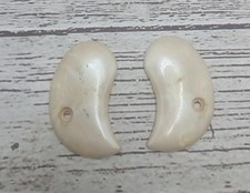 Davis Industries Dm-22 D-25 D-32 Derringer Pistol Grips Pure White Plastic