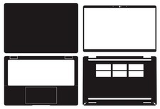 Carbon Vinyl Sticker Skin Cover for Dell Pro 13 Plus PB13250 Laptop Decals Guard