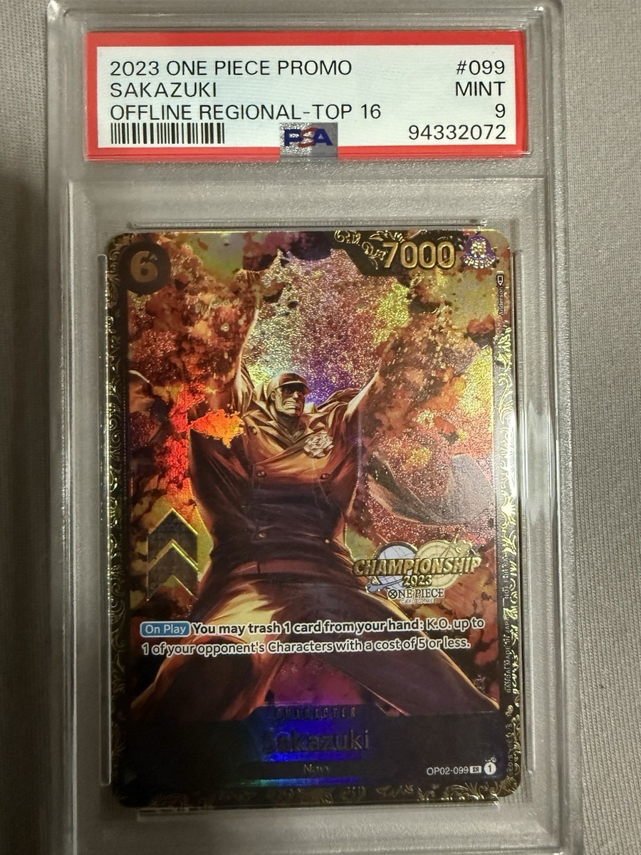 Sakazuki (Championship 2023) OP02-099 One Piece Promotion Cards