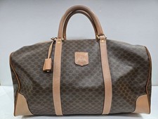 Product Title: Celine Boston Bag Leather Macadam Pre-owned from Japan Conditio