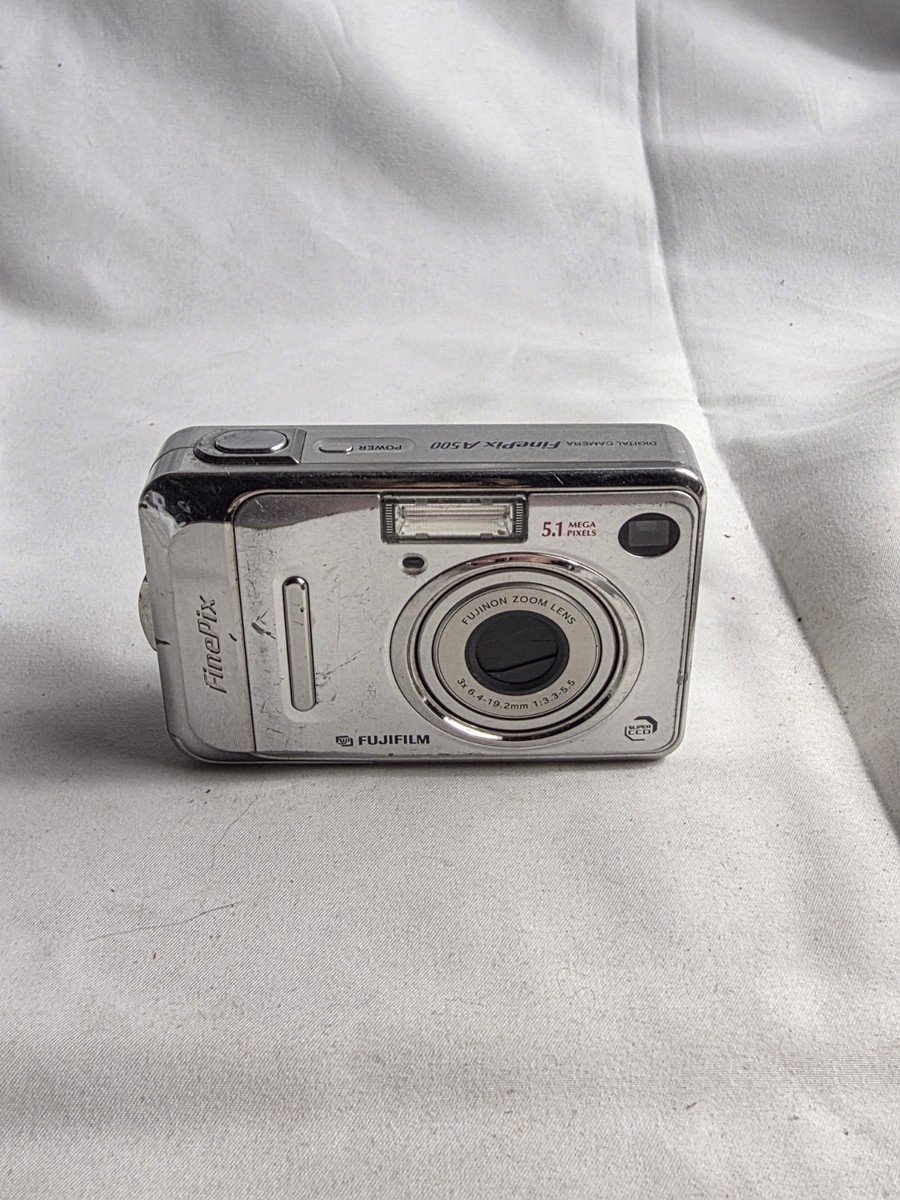 Fujifilm FinePix A Series A500 5.1MP Digital Camera - Silver for