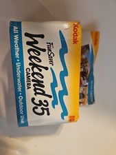 NEW - Kodak Weekend 35 - Single Use Disposable Waterproof Camera, Unopened Box