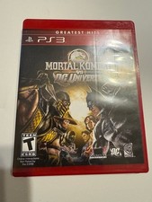 Mortal Kombat vs DC Universe PS3 Greatest Hits Complete CIB Tested