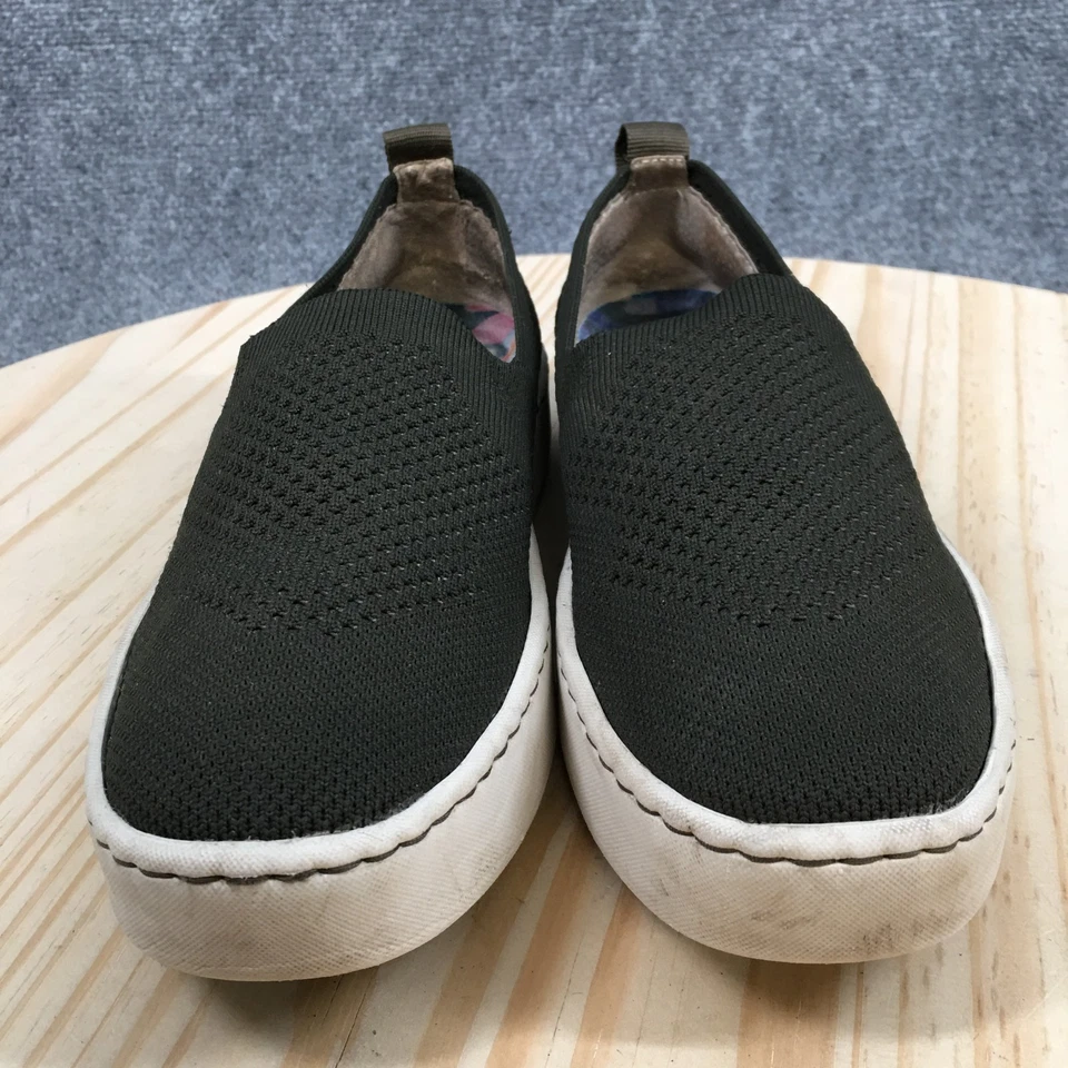 Zapatos Born para mujer 8,5 M tejido solsticio informales sin cordones zapatillas bajas tela verde Foto 4 de 4