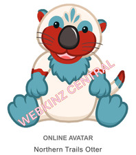Webkinz Classic Northern Trails Otter Code Only  messaged 