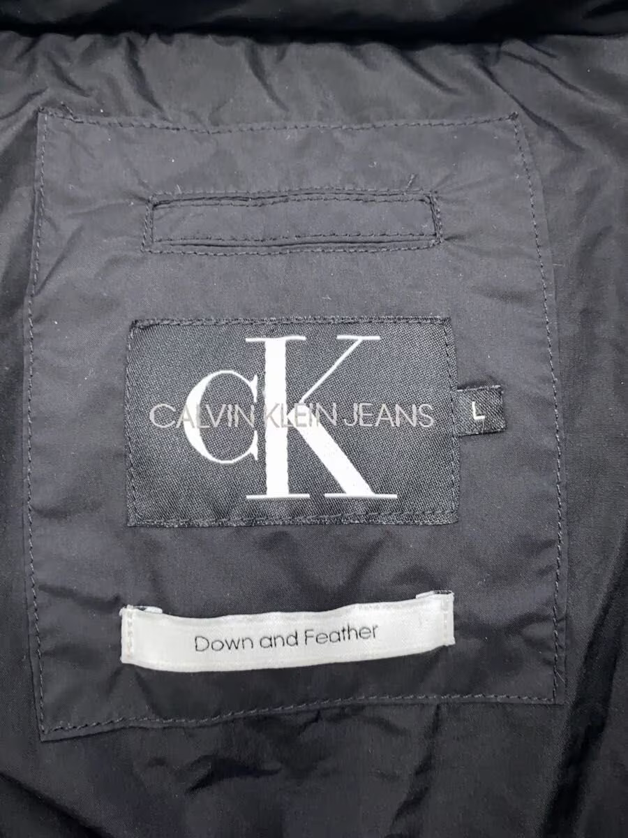 CK Calvin Klein Down Jacket, Large, Polyester, Bl… - image 3