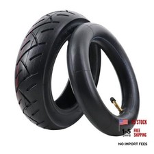 10inch Scooter Tire, 10x2.50 Inflatable Wheel Pneumatic Tire Compatible with