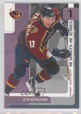 2002-03 ITG Be A Player First Edition Ilya Kovalchuk #1 m5x