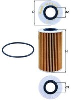 Mahle ÖLfilter OX 554D1 FüR Lexus