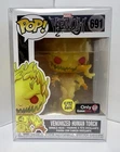 Funko Pop! Marvel Venom 691 Venomized Human Torch Chase GITD Exclusive Protector