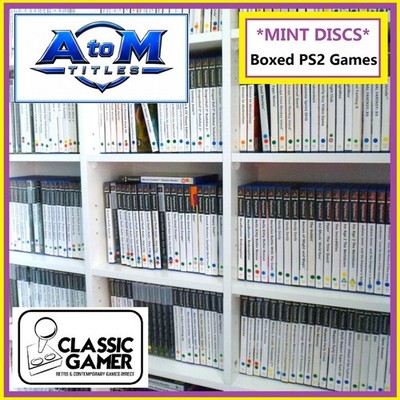 *NEUWERTIGE DISC* PlayStation 2 Spiele (A bis M Titel) Originalverpackt mit Anleitungen - schneller Versand