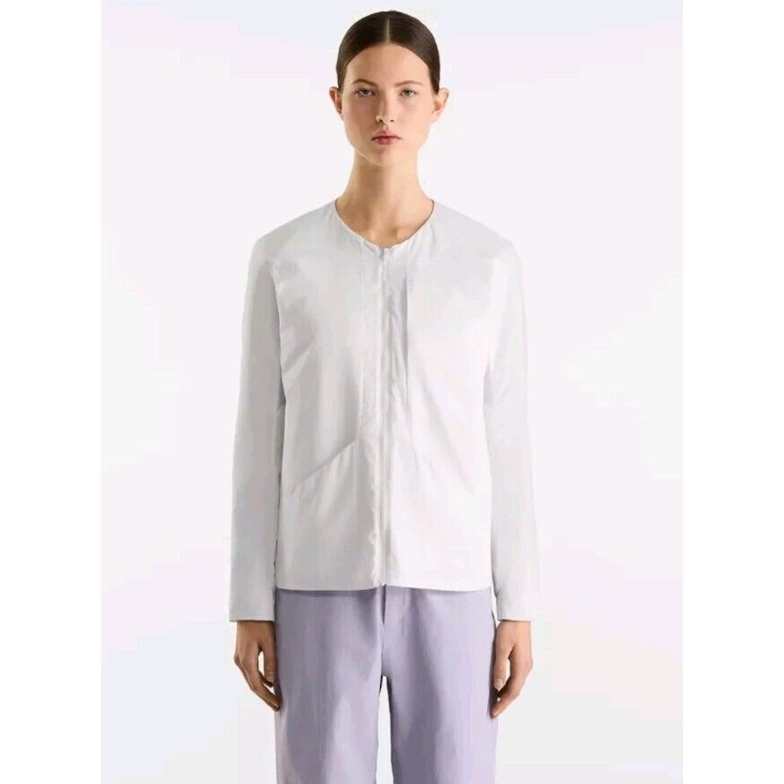 Giacca isolata Arc'teryx Veilance Cosine taglia media bianca $400 (piccolo difetto)