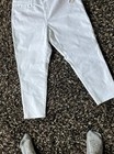 Talbots Brand Slim Ankle Size 16 White Cotton Stretch Comfy NEW Tags Was $129 — photo 2