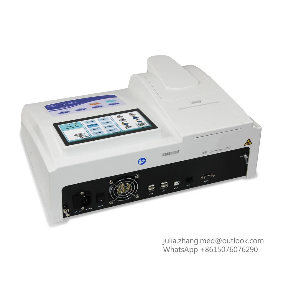 Touch Semi-Automatic Biochemistry Analyzer Body Liquid Blood Hematology Analyzer - Image 4 of 4