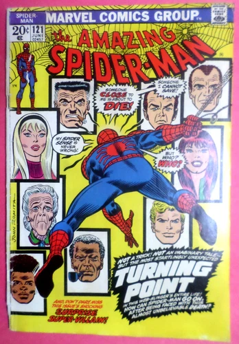 Amazing Spider-man  121  Key Bronze Age Death Gwen Stacy  1973 VG