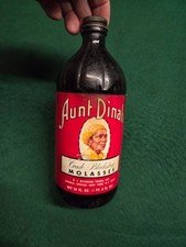 Vintage Aunt Dinah Molasses Bottle  24OZ, Never opened,