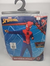 Marvel Spider Man Child Halloween Costume Medium 8-10 Jumpsuit and Mask
