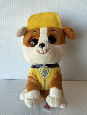 Ty Beanie Boo Rubble 6 inch Paw Patrol Plush stuffed animal