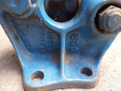 45 Ton REMIE Master 2 Premier # 690T Pintle Hitch Coupling 90,000 lbs Trailer - Picture 5 of 10