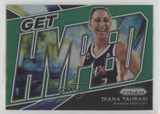 2022 Panini Prizm WNBA Get Hyped Green Prizm Diana Taurasi #14 6wi