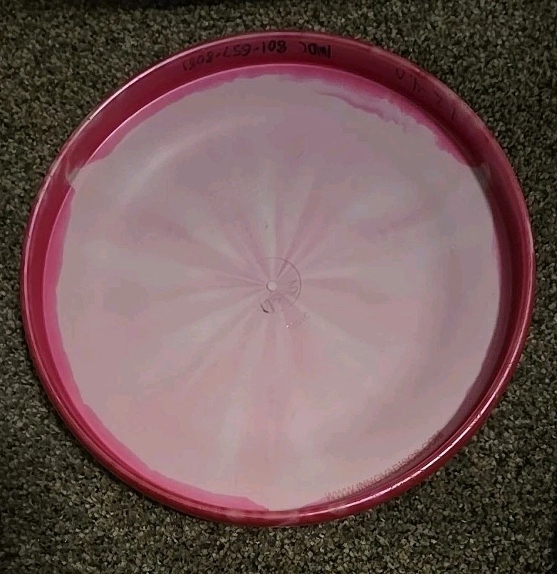 Garrett Gurthie Autographed Innova Sonic Tour Series Disc Golf - Dark Pink 174g - Image 2 of 4