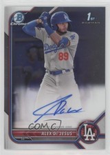 2022 Bowman Chrome Prospect Auto Alex De Jesus #CPA-AD Auto 2g6