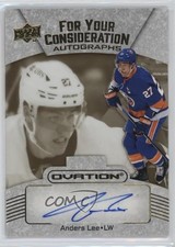 2023-24 Upper Deck Ovation For Your Consideration Anders Lee #FC-AL Auto 15g2