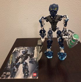 LEGO Bionicle Inika TOA JALLER, TOA HAHLI & TOA KONGU, 100% Complete w/ Booklets